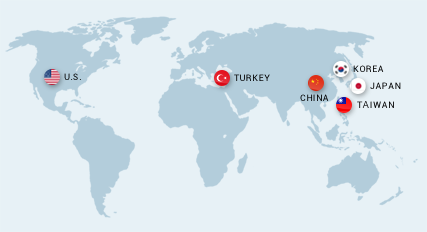 wordvie service world map